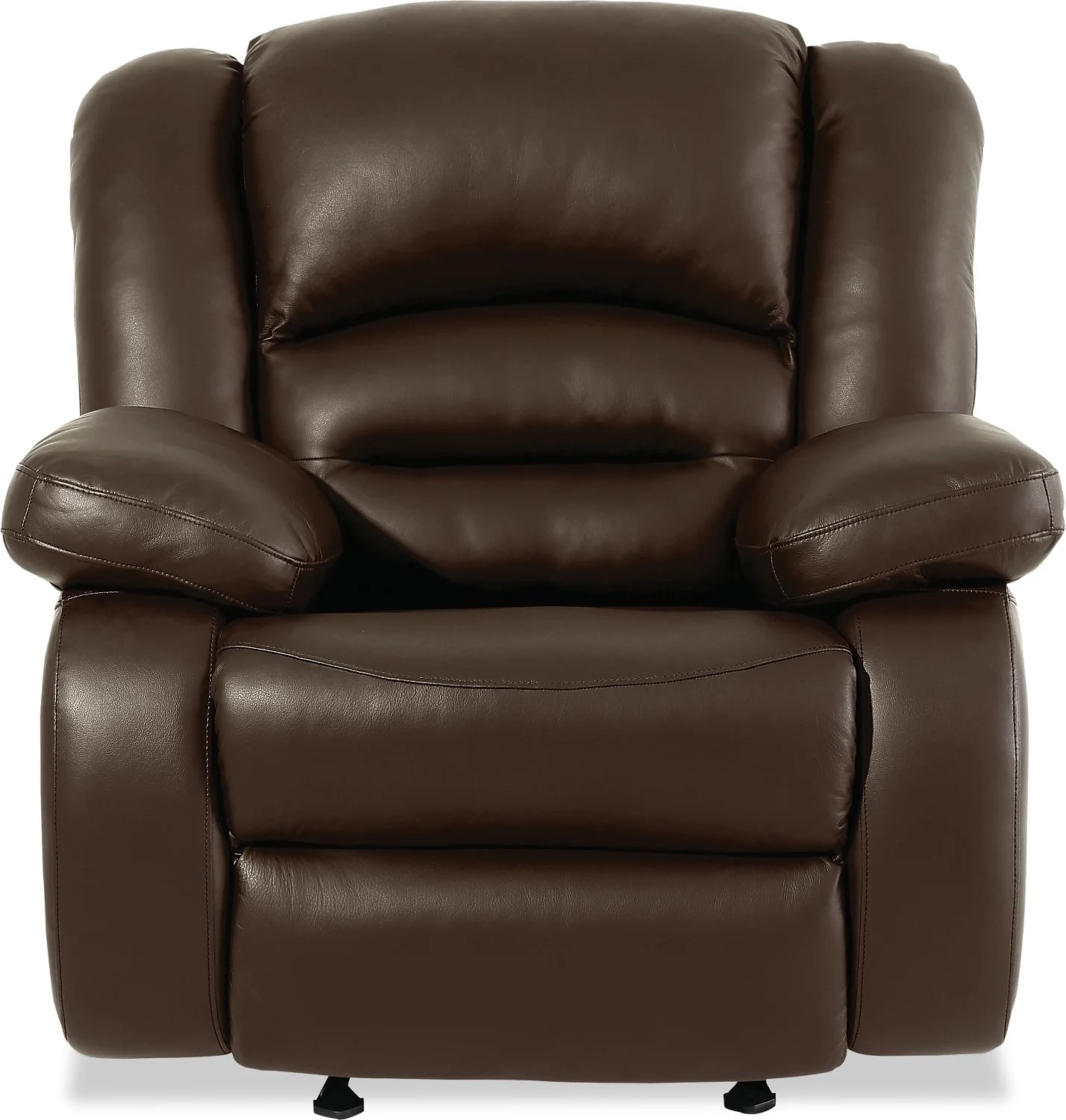 Sandford Genuine Leather Power Recliner - Brown - Image 3