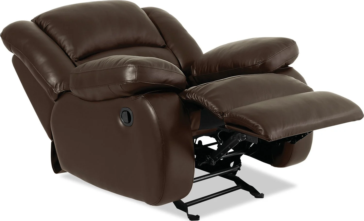Sandford Genuine Leather Recliner - Brown - Image 2
