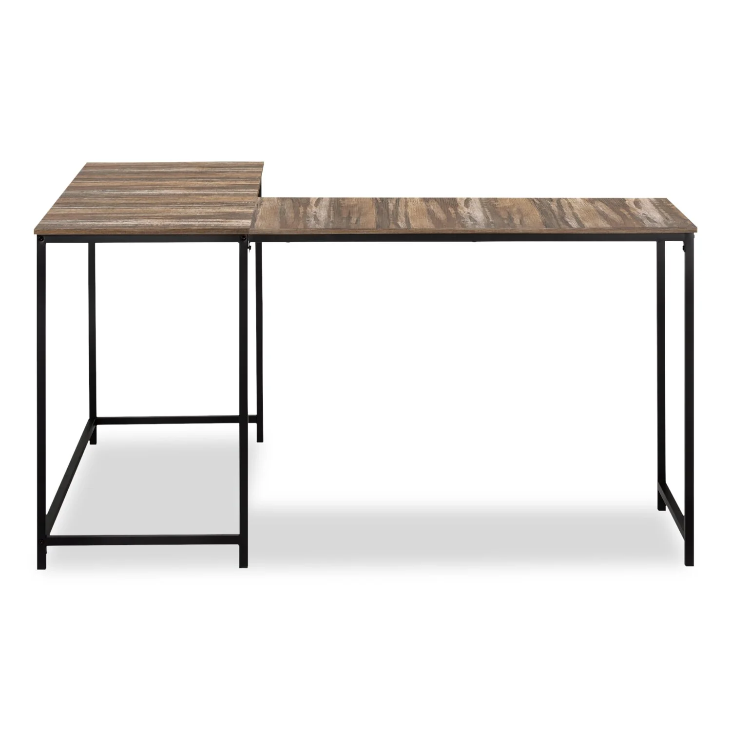 Satanta L-Shaped Corner Desk - Brown - Image 3