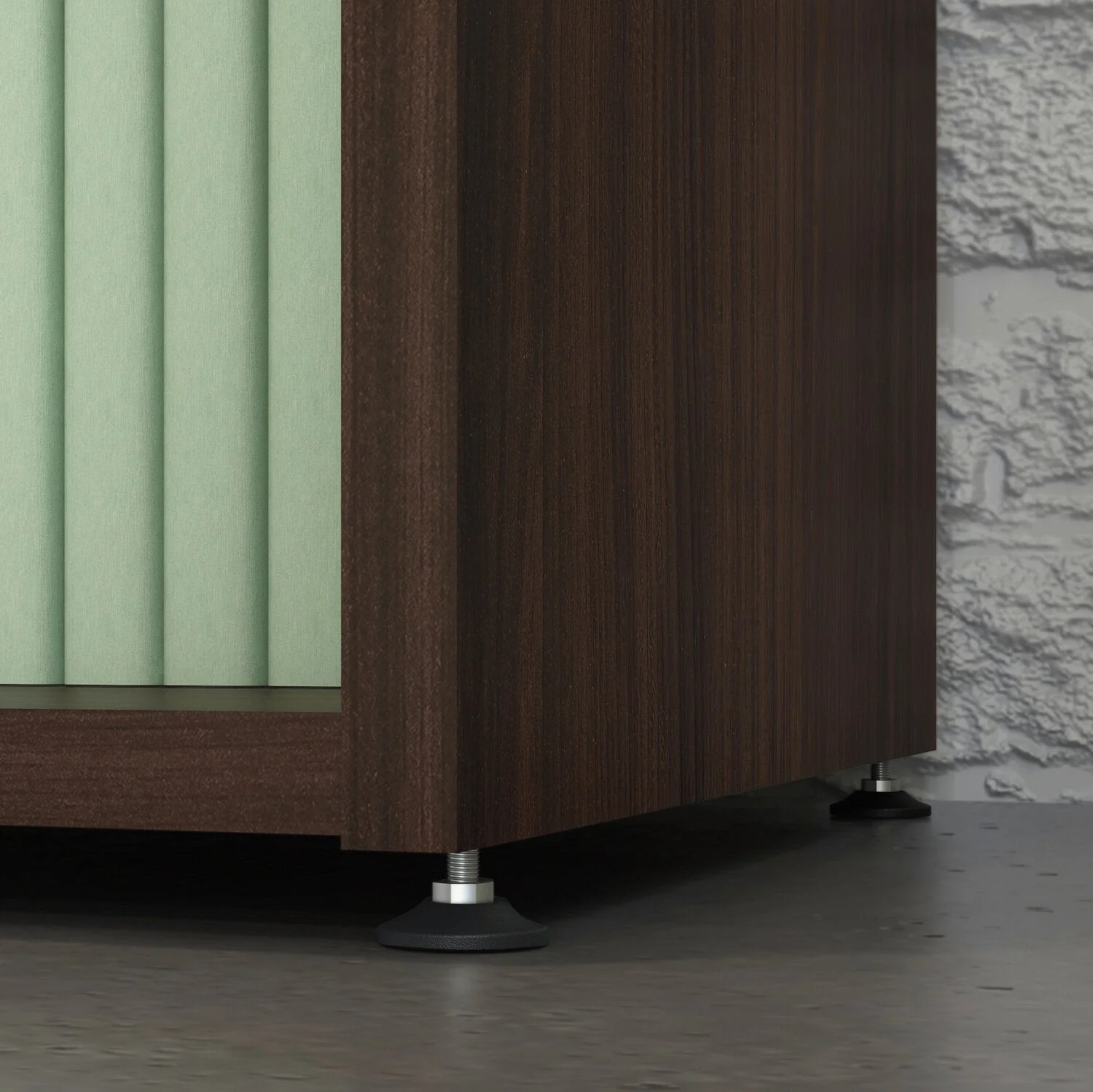 Sentinel Commercial Grade 2-Shelf Bookcase - Noble Elm - Image 4