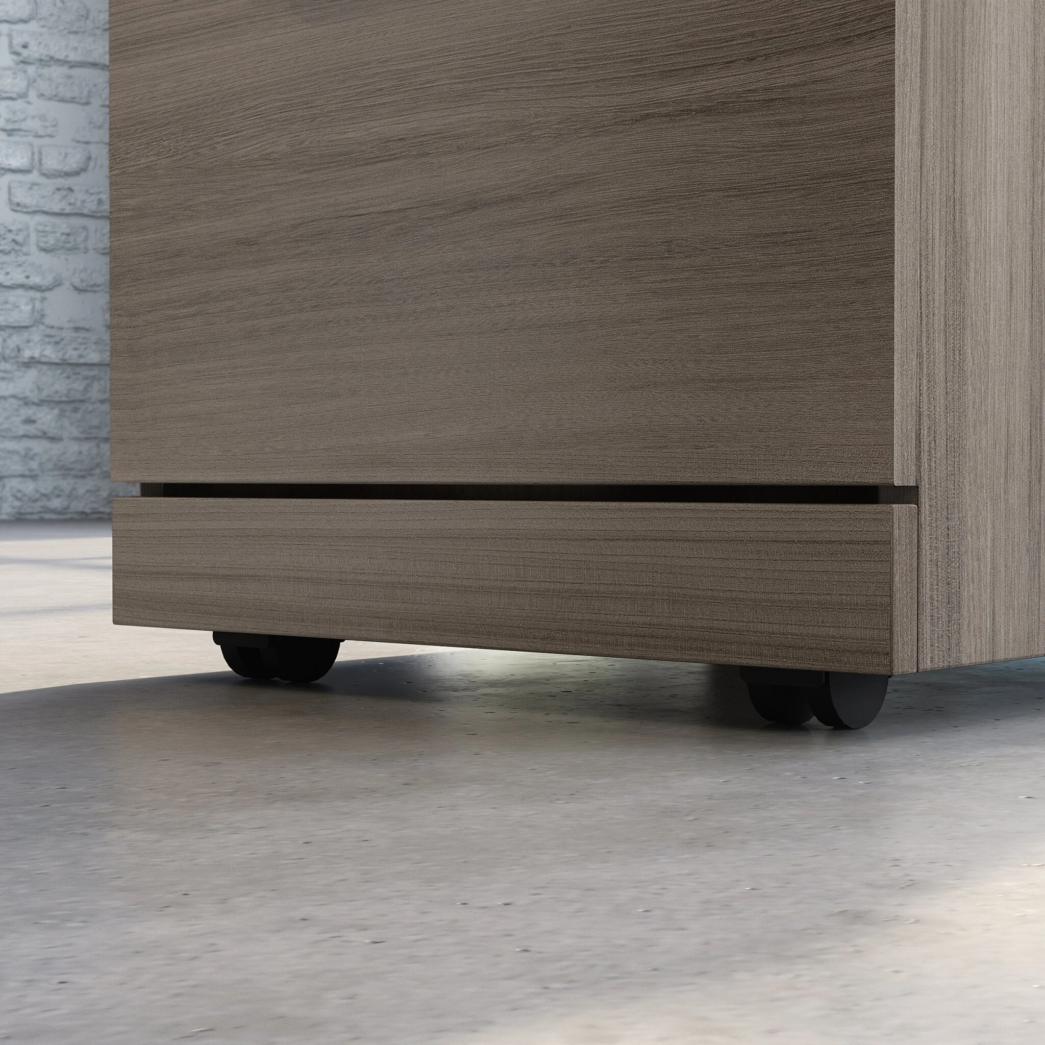 Sentinel Commercial Grade 3-Drawer Filing Cabinet - Hudson Elm - Image 3