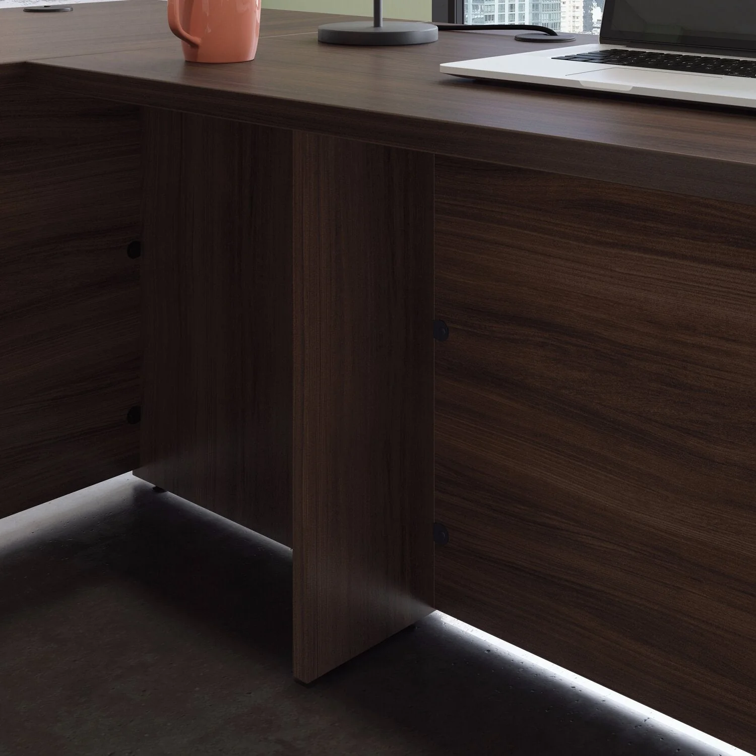 Sentinel Commercial Grade 48" x 24" Desk - Noble Elm - Image 7
