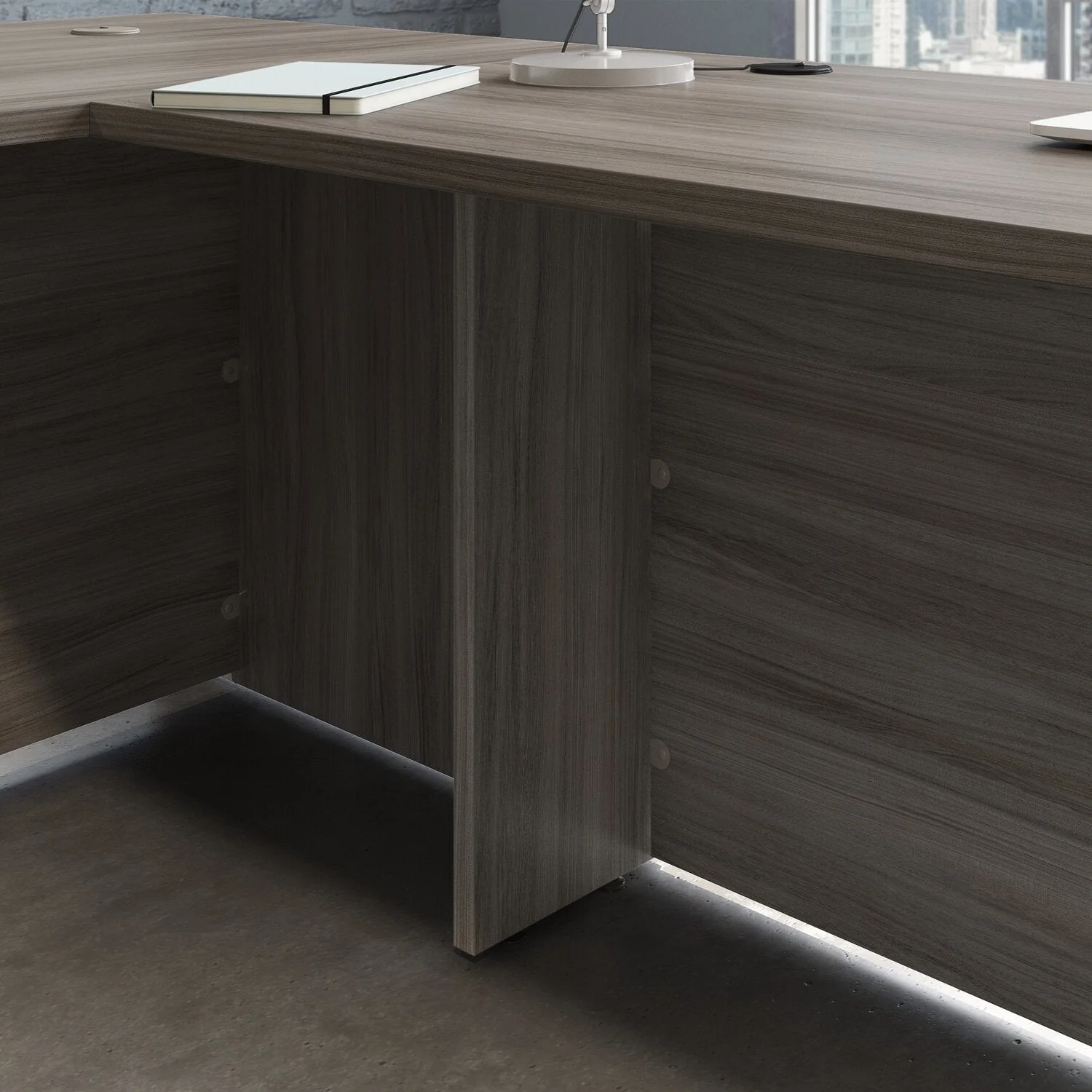 Sentinel Commercial Grade 60" x 24" Desk - Hudson Elm - Image 7