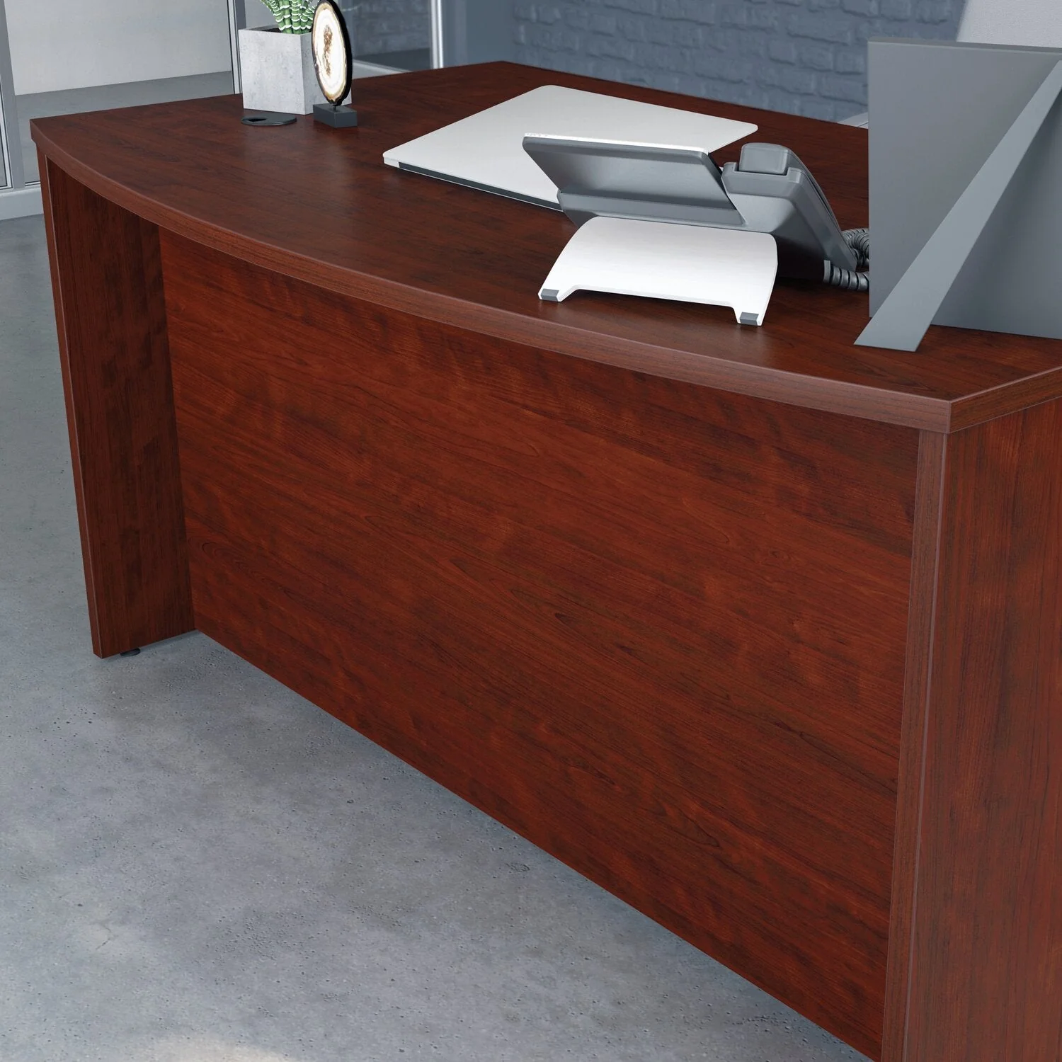Sentinel Commercial Grade 60" x 36" Desk - Classic Cherry - Image 4
