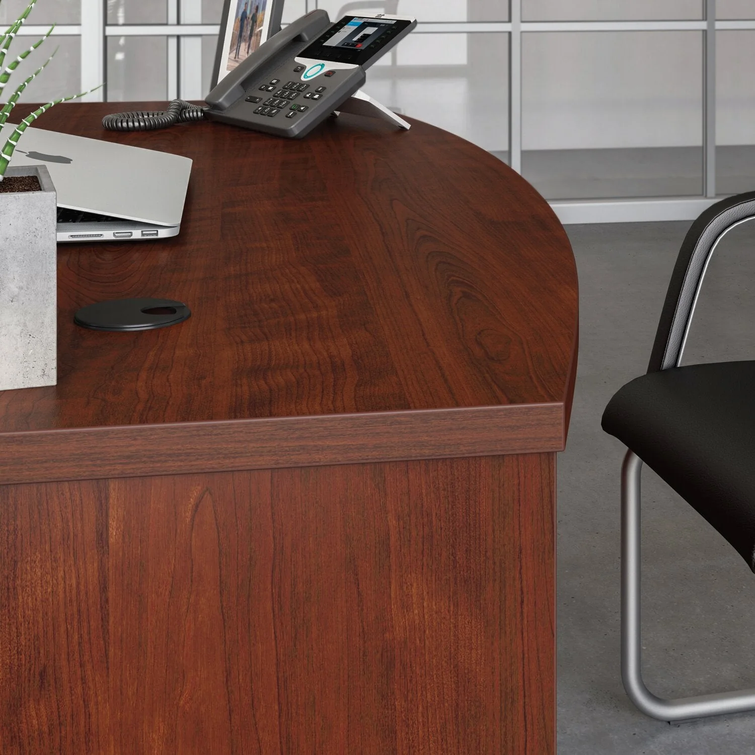 Sentinel Commercial Grade 60" x 36" Desk - Classic Cherry - Image 7