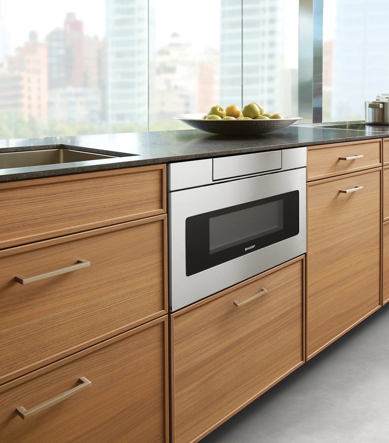 Sharp 24" 1.2 Cu. Ft. 950-Watt Microwave Drawer® Oven - SMD2477ASC - Image 2