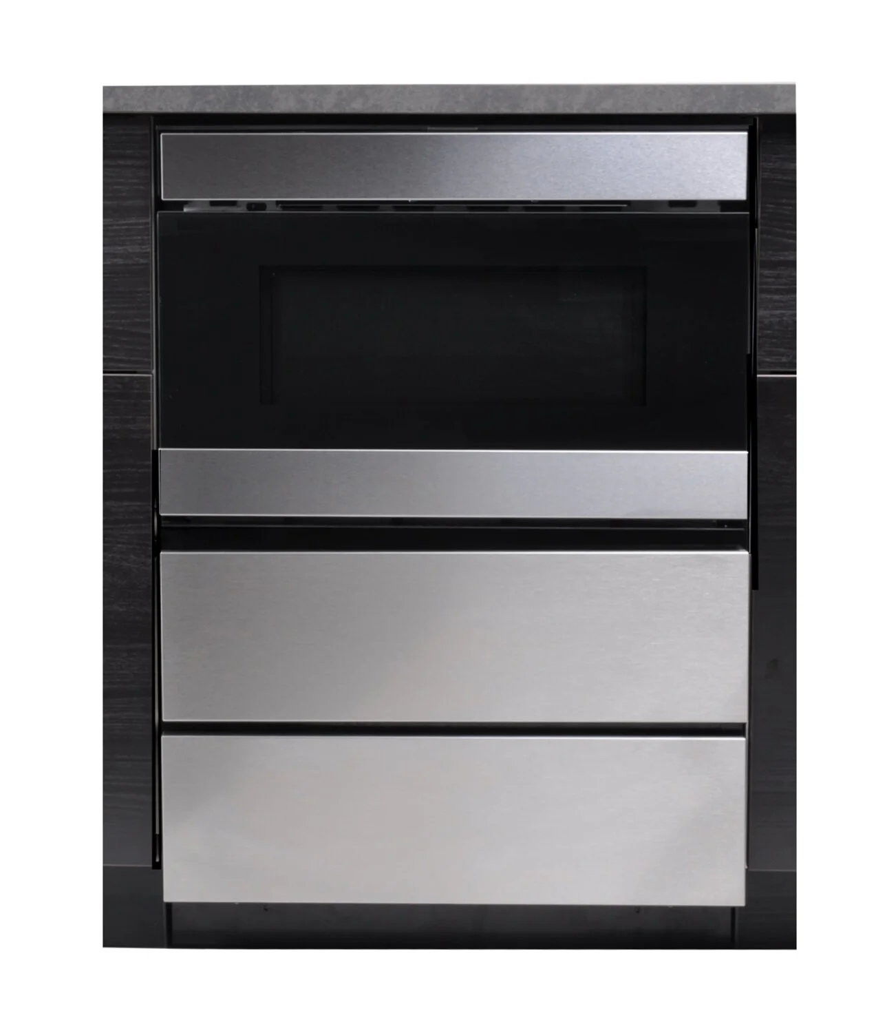 Sharp 24" Under-the-Counter Microwave Drawer Oven Pedestal - SKMD24U0ES - Image 6