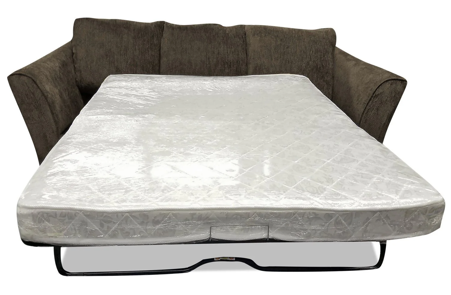 Sherwood Chenille Full-Size Condo Sofa Bed - Brown - Image 2