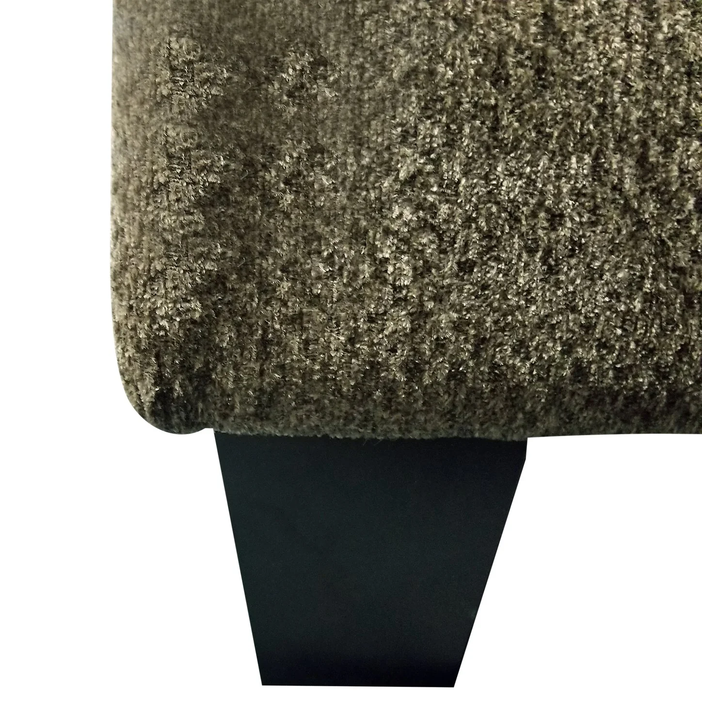 Sherwood Chenille Ottoman - Brown - Image 5