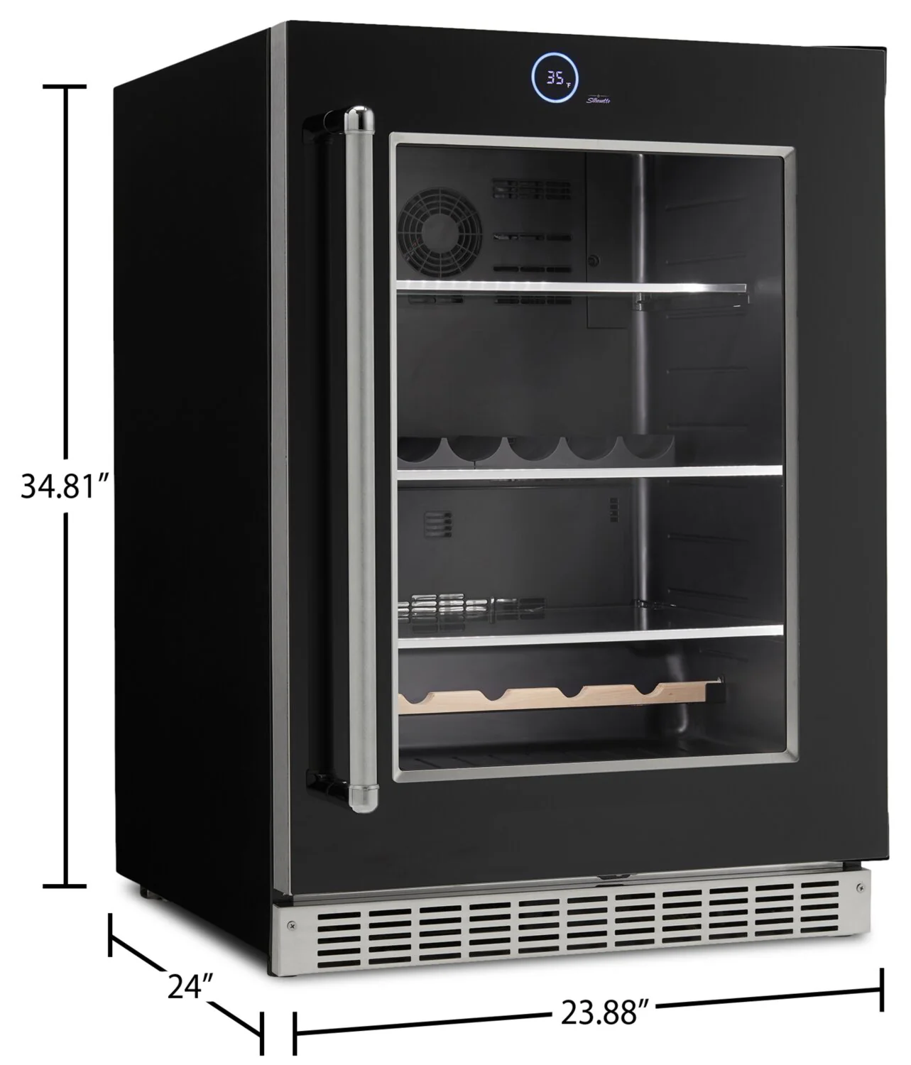Silhouette Reserve 5 Cu. Ft. Right-Opening Beverage Centre  - SRVBC050R - Image 5