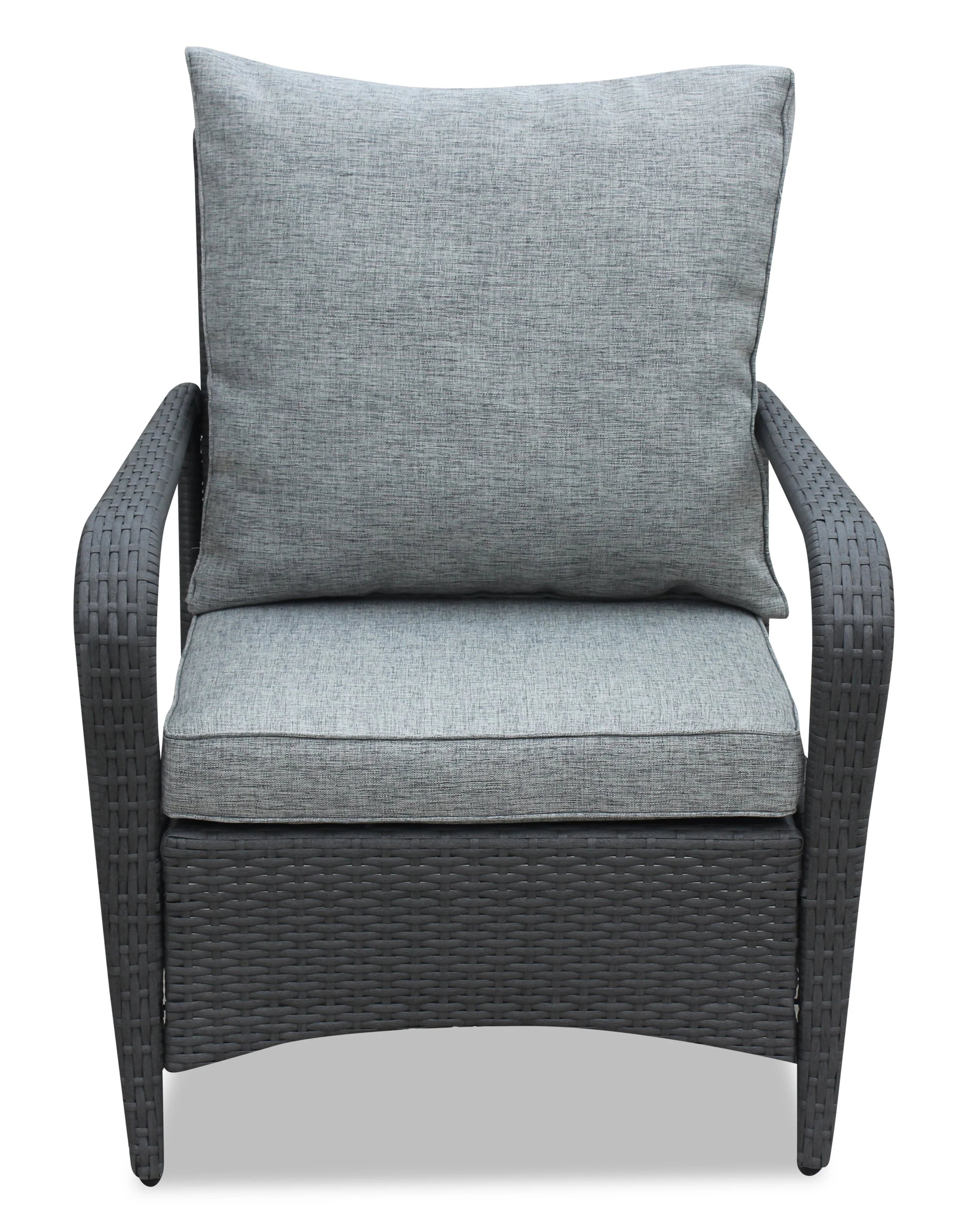 Singapore 4-Piece Conversation Set - Grey - Image 5