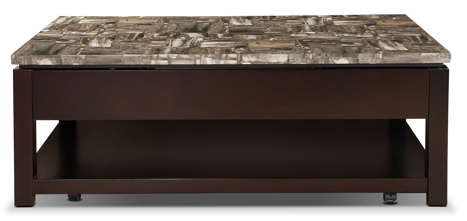 Sittingbourne Lift-Top Coffee Table - Deep Chocolate - Image 3