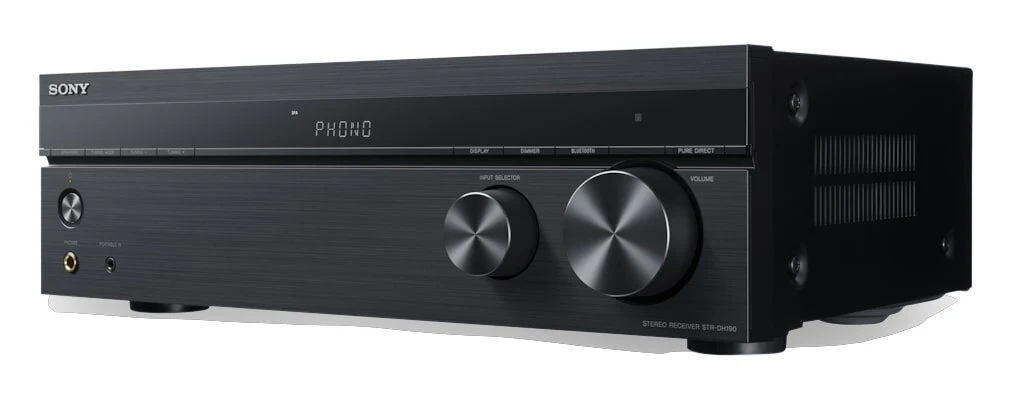 Sony 2-Channel Stereo Receiver with Phono Input and Bluetooth - STRDH190 - Image 2