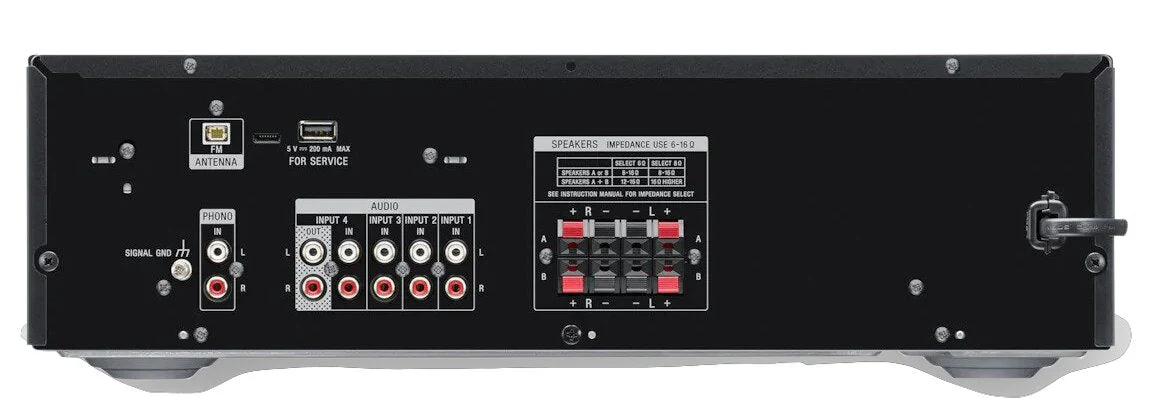 Sony 2-Channel Stereo Receiver with Phono Input and Bluetooth - STRDH190 - Image 3