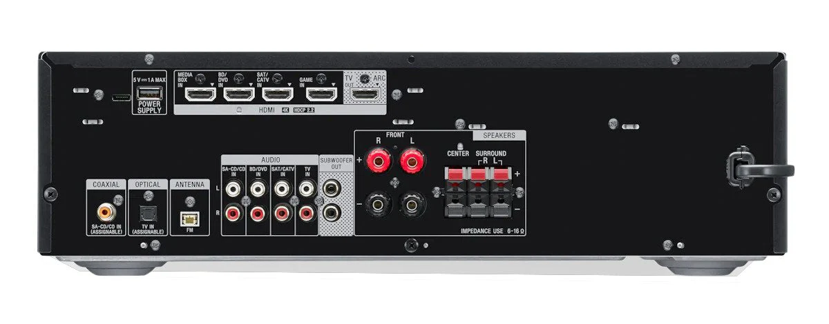 Sony 5.2-Channel 4K Ultra Home Theatre AV Receiver - STRDH590 - Image 3
