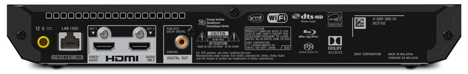 Sony UBP-X700 4K UHD Blu-ray Player - Image 4