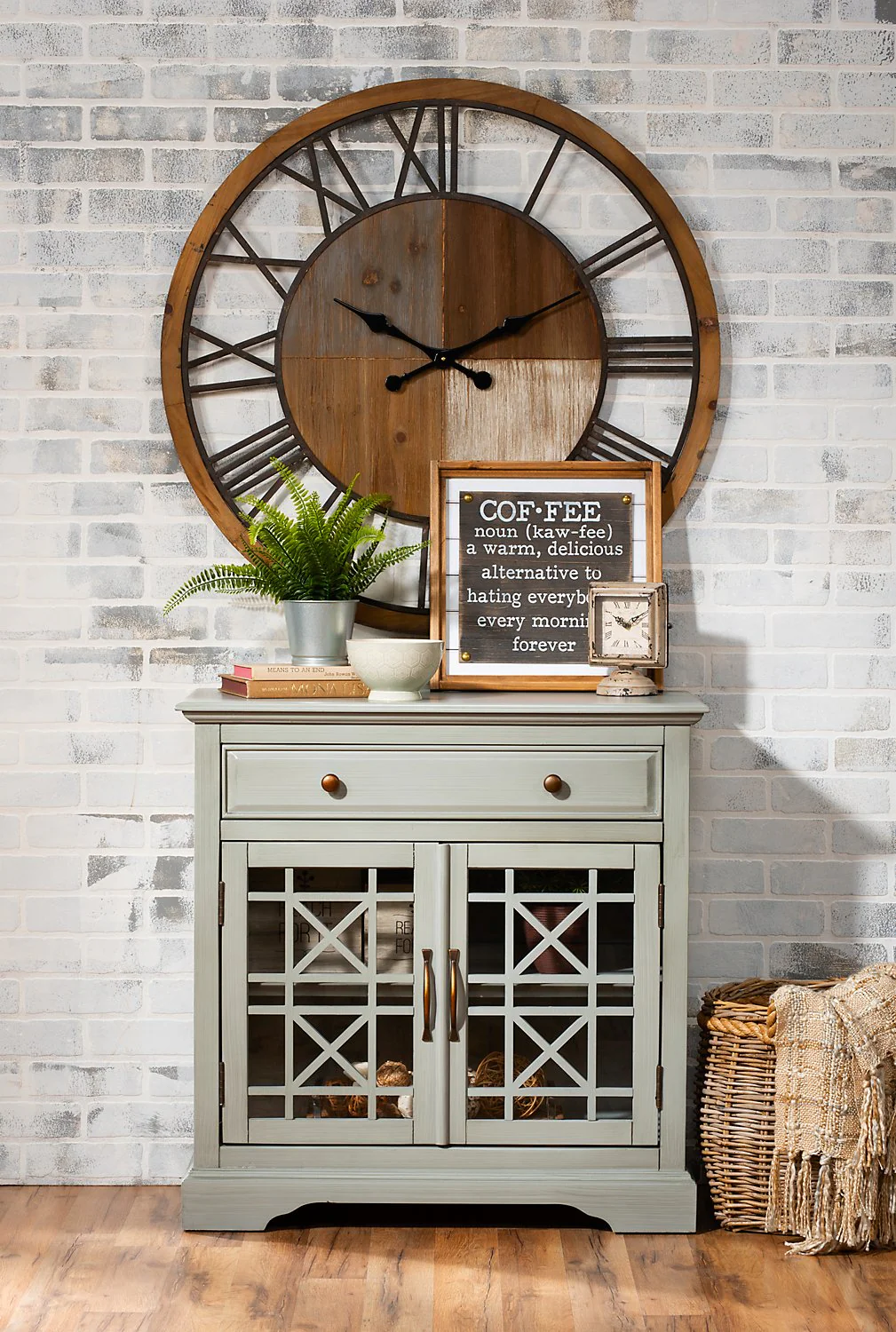 Sormiou Accent Cabinet - Grey - Image 8