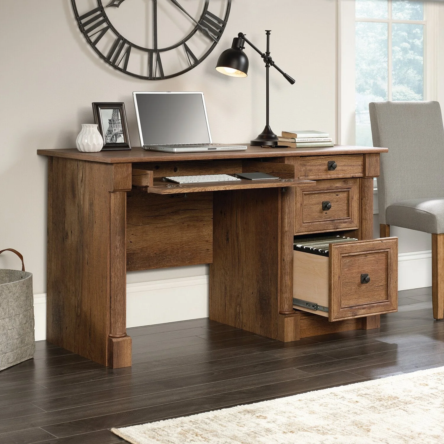 Souris Desk - Vintage Oak - Image 8