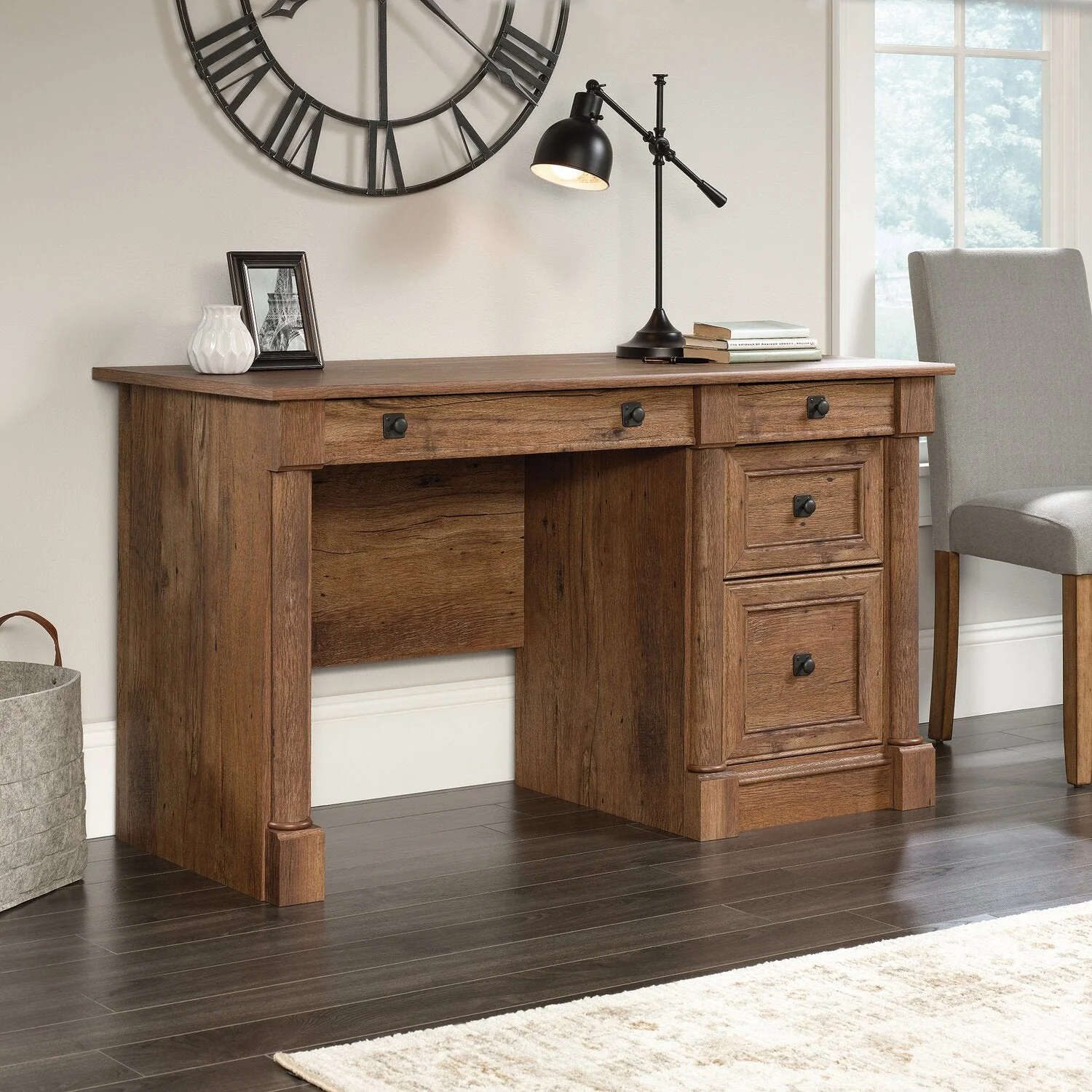 Souris Desk - Vintage Oak - Image 9