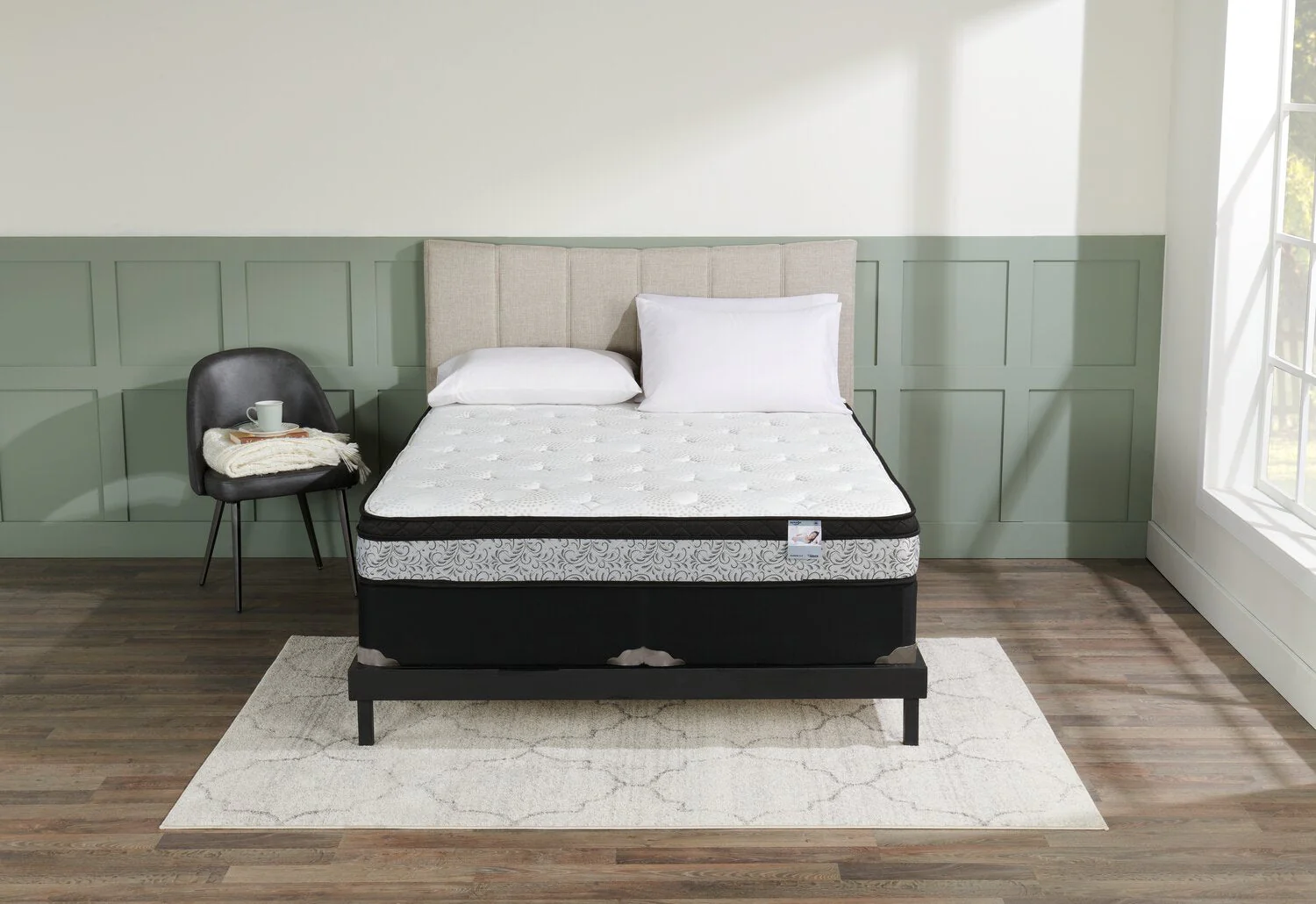 Springwall 2023 Low-Profile Split Queen Boxspring Set - Image 3