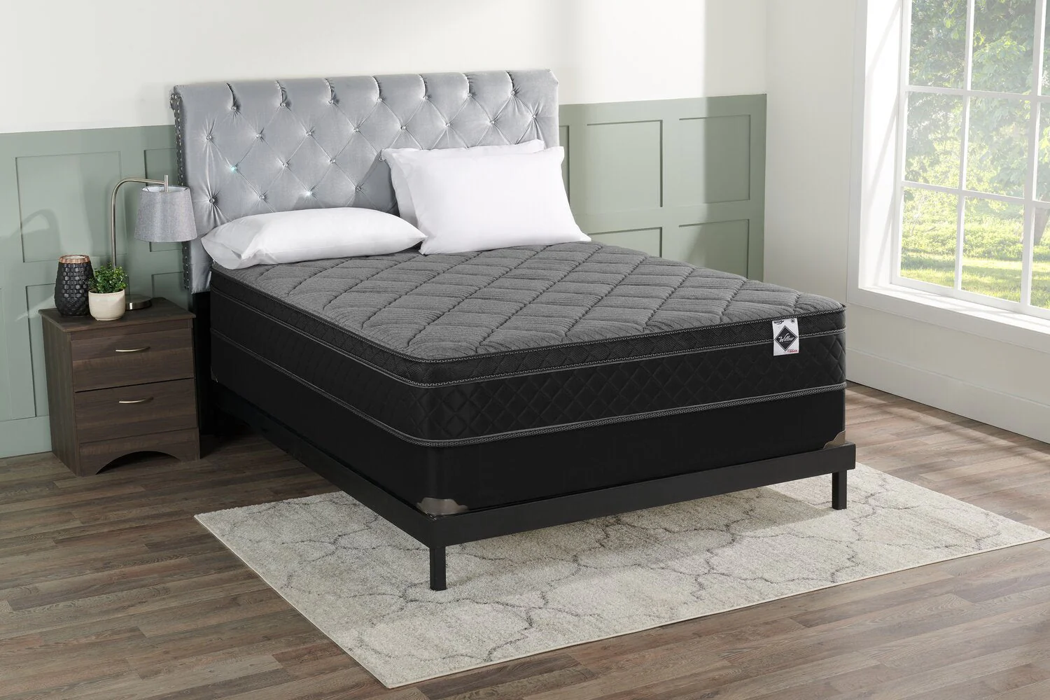 Springwall Marsh Eurotop Twin Mattress-in-a-Box - Image 4