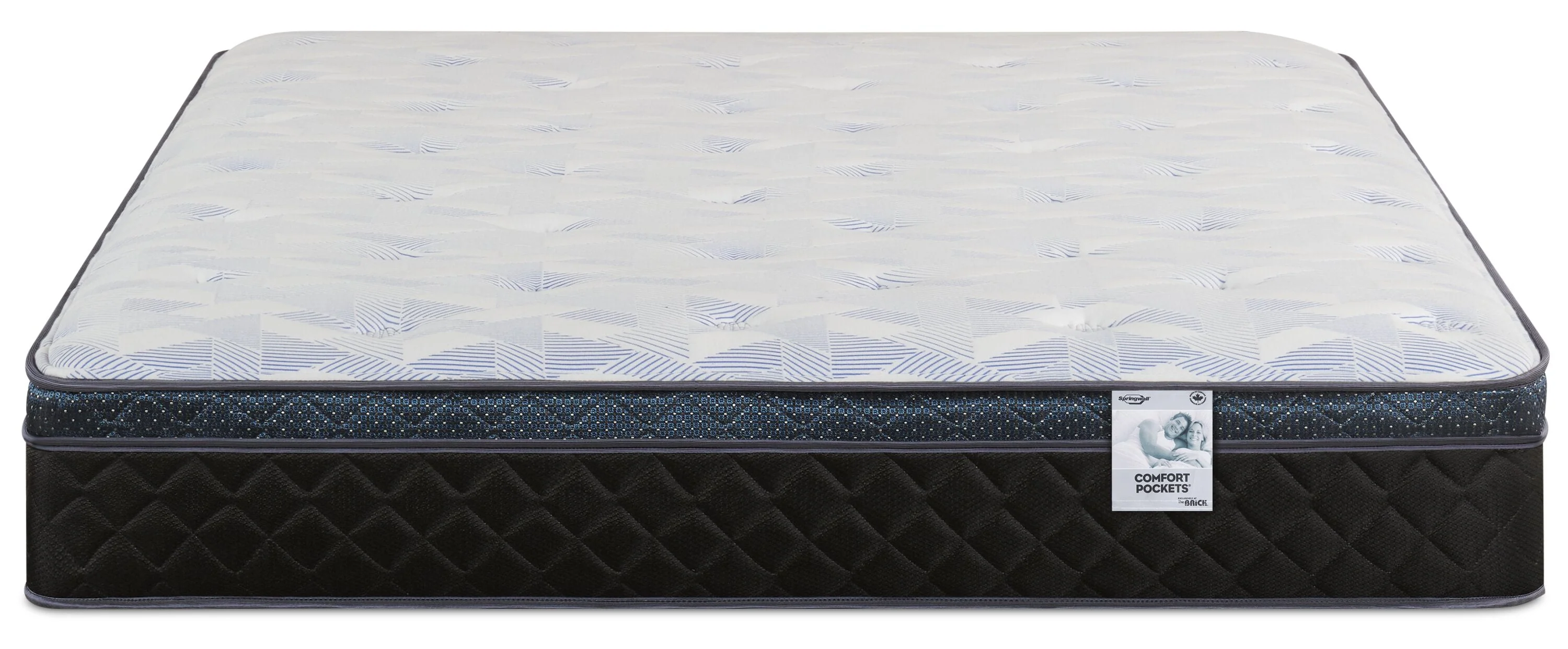 Springwall York Eurotop Twin Mattress - Image 3