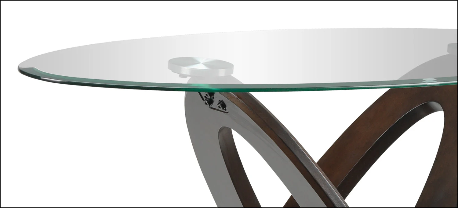 Stark Sofa Table - Brown Cherry - Image 2