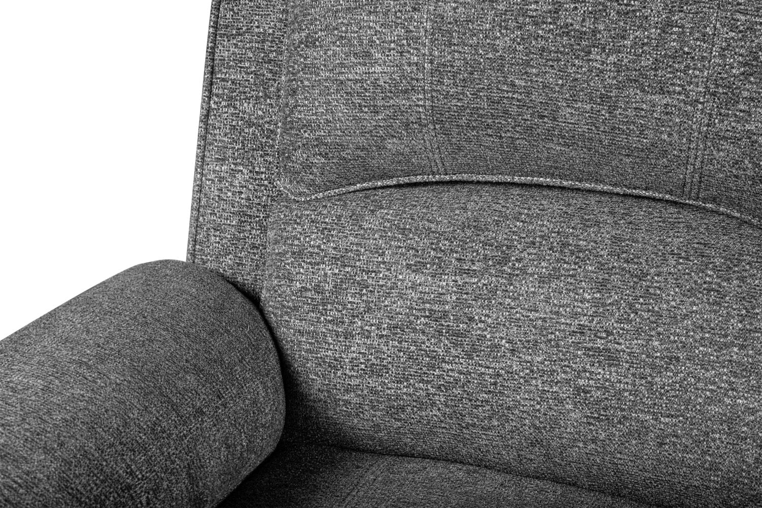 Stephen Chenille Power Reclining Loveseat - Grey - Image 5