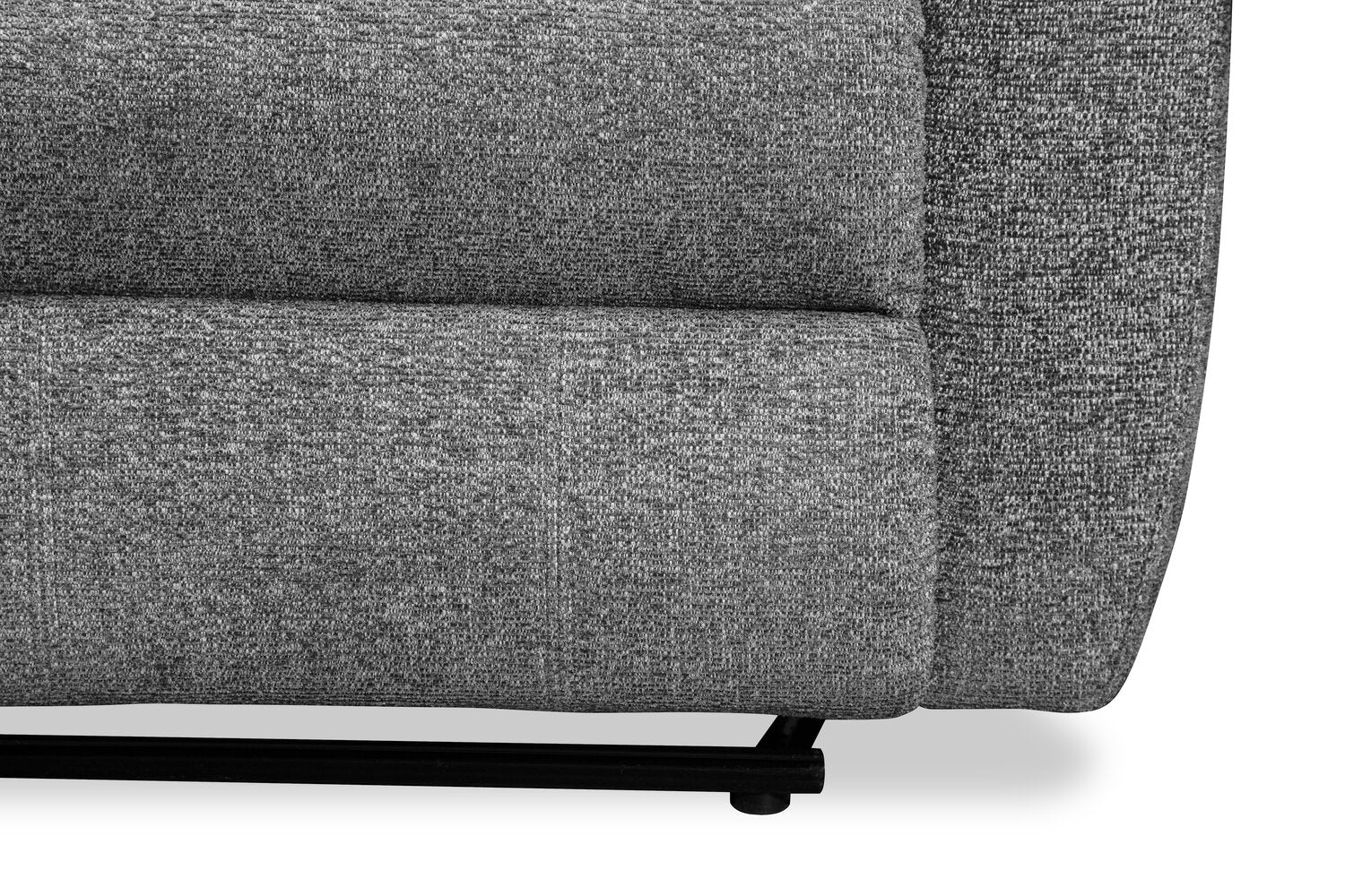 Stephen Chenille Power Reclining Loveseat - Grey - Image 8