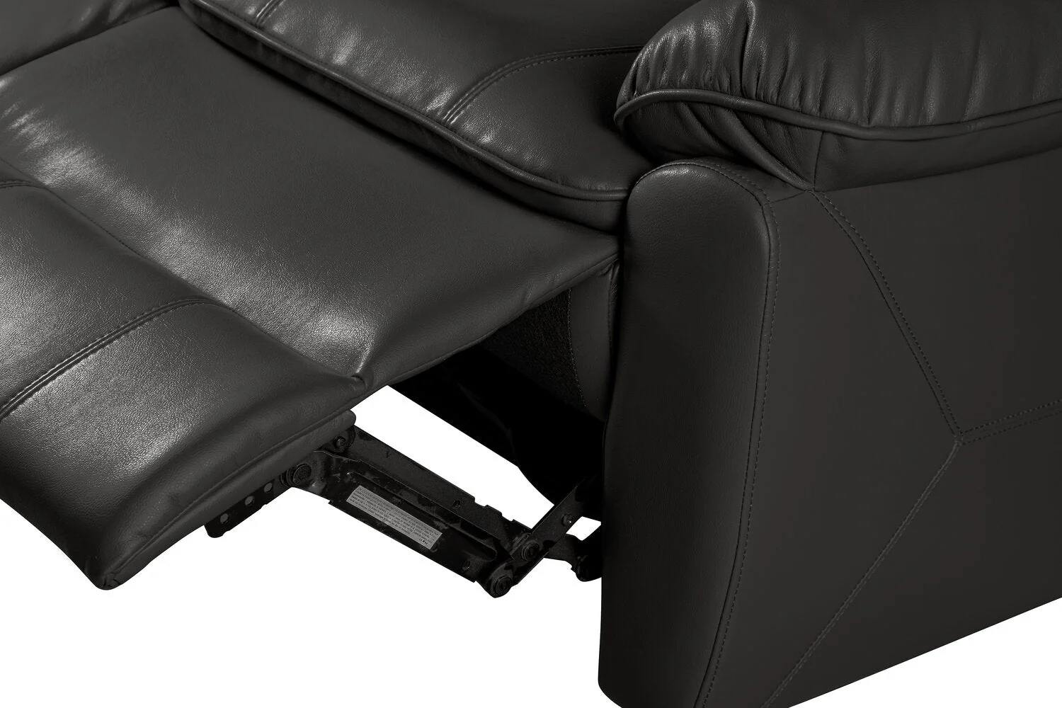Stephen Leath-Aire Reclining Loveseat - Grey - Image 10