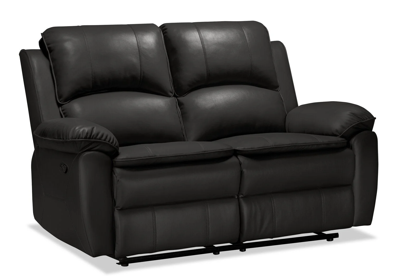 Stephen Leath-Aire Reclining Loveseat - Grey - Image 2