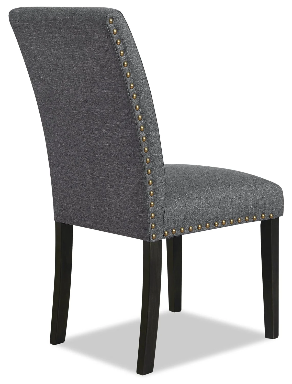 Stong Studded Dining Chair - Grey - Image 3