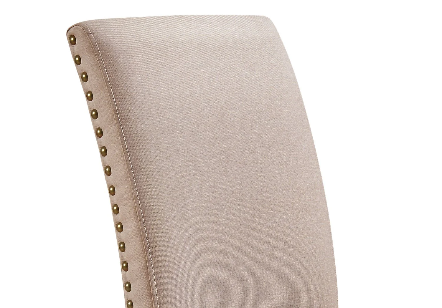 Stong Studded Dining Chair - Taupe - Image 8