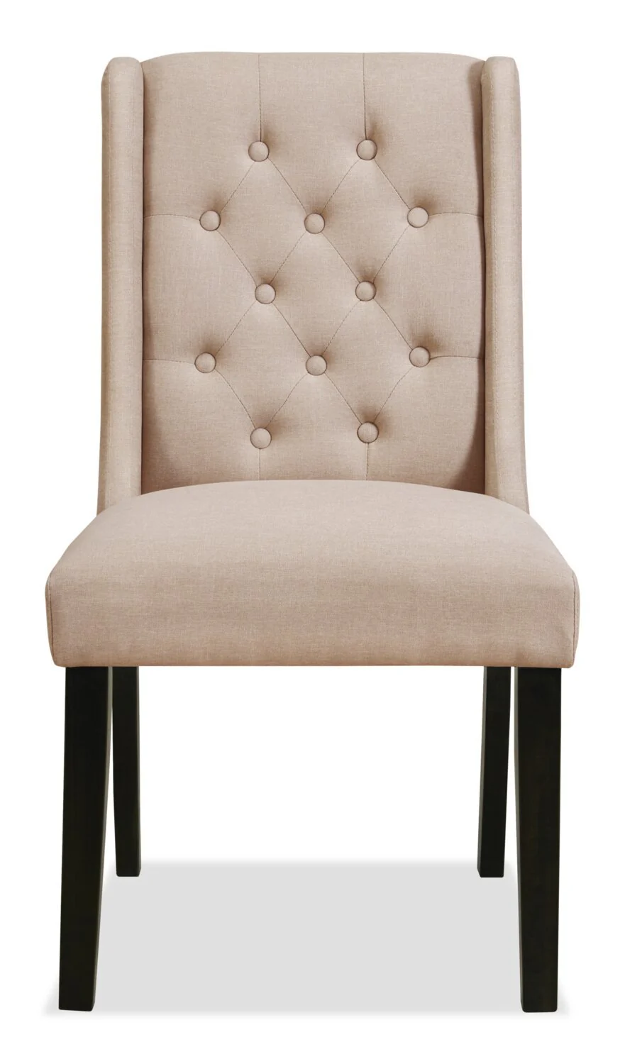 Stong Wingback Dining Chair - Taupe - Image 2