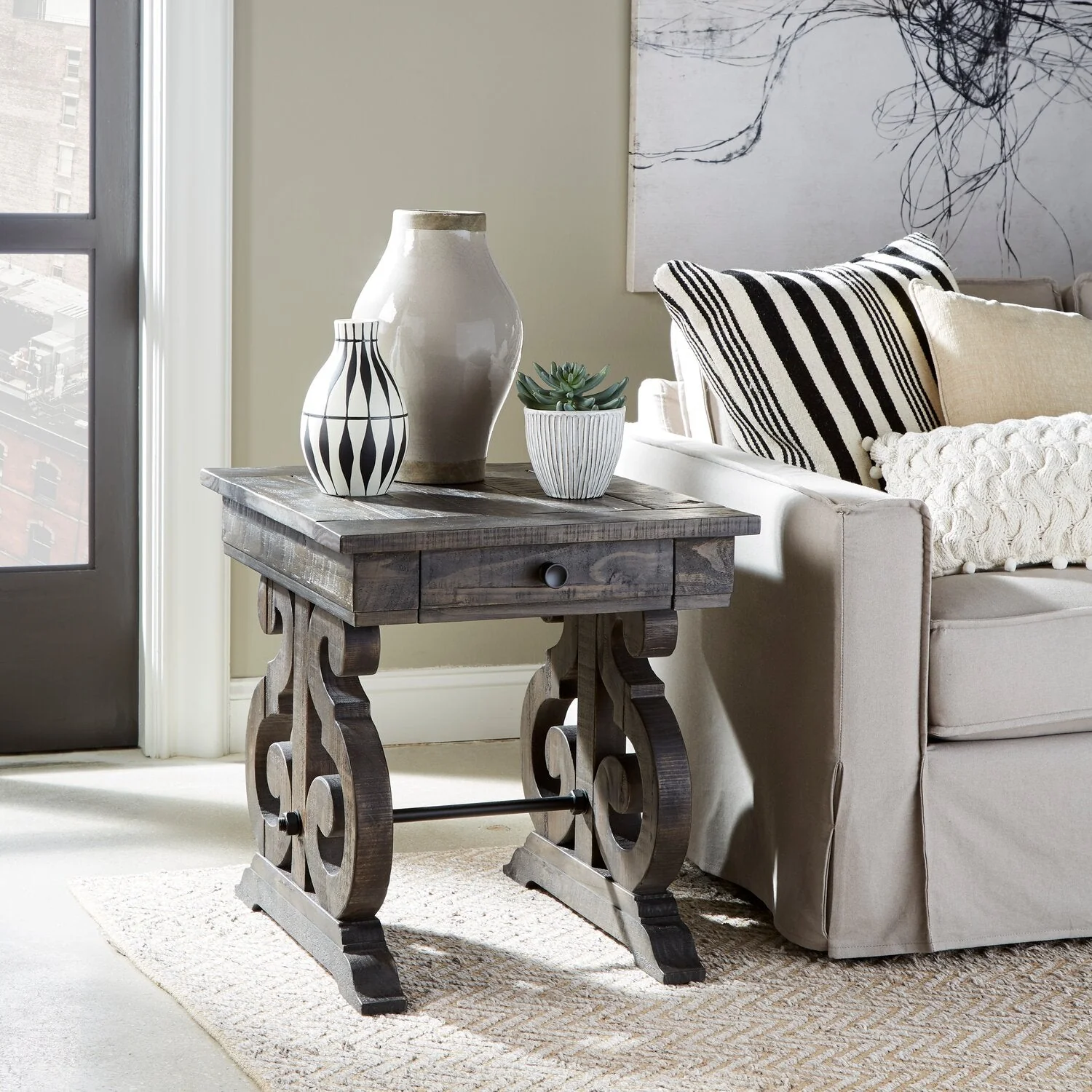 Stonnel End Table - Image 4