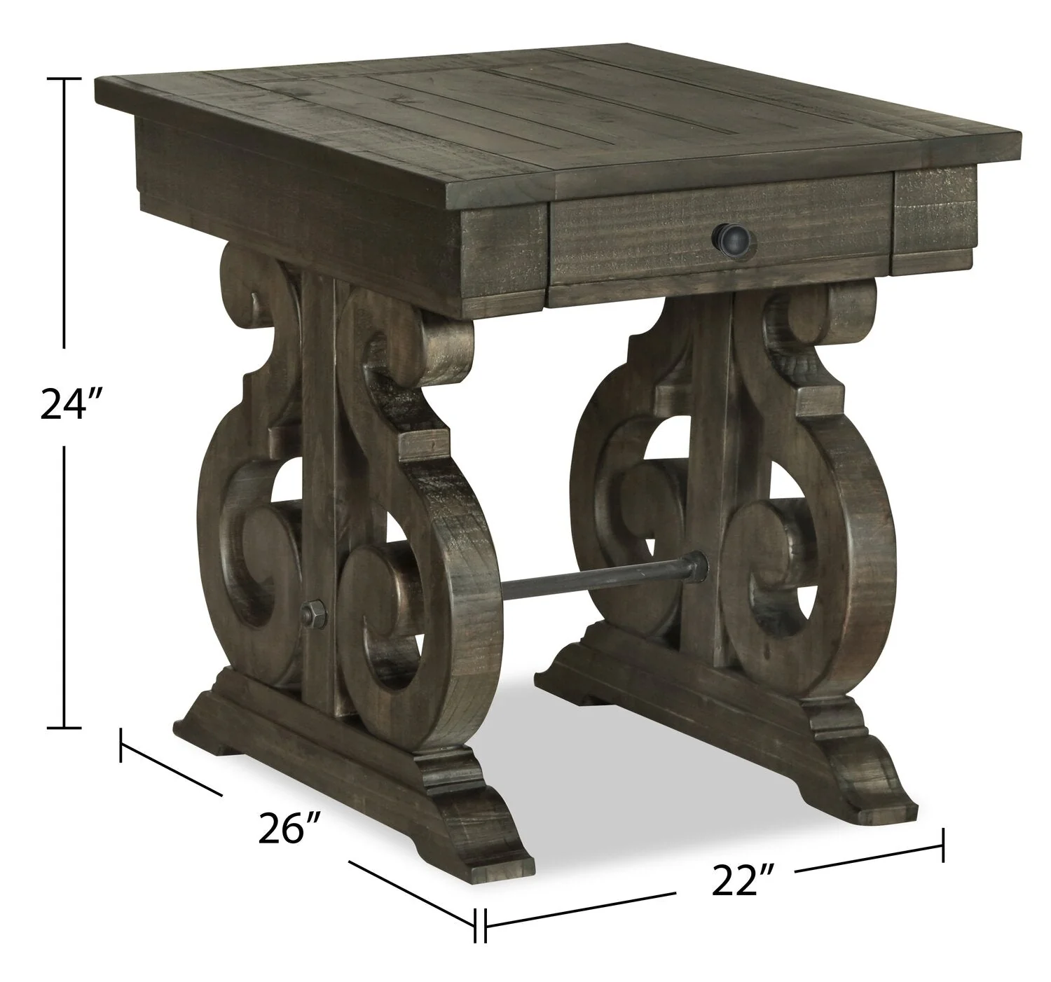 Stonnel End Table - Image 6