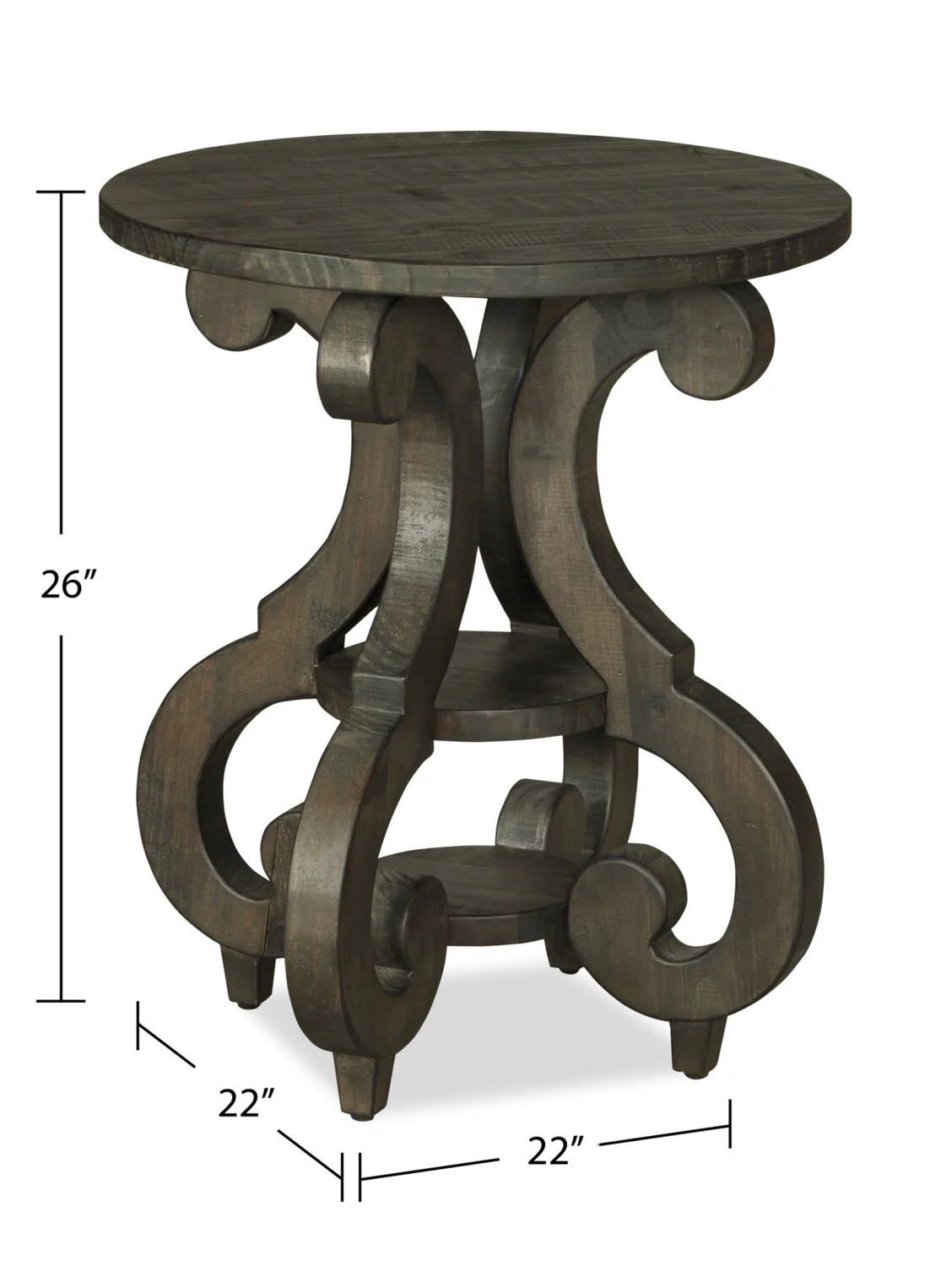 Stonnel Round End Table - Image 6
