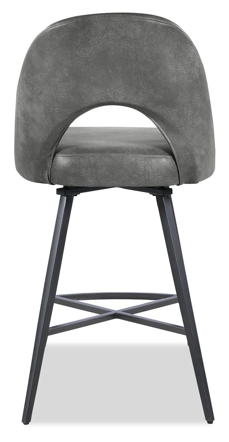 Tabernash Counter-Height Stool - Grey - Image 4