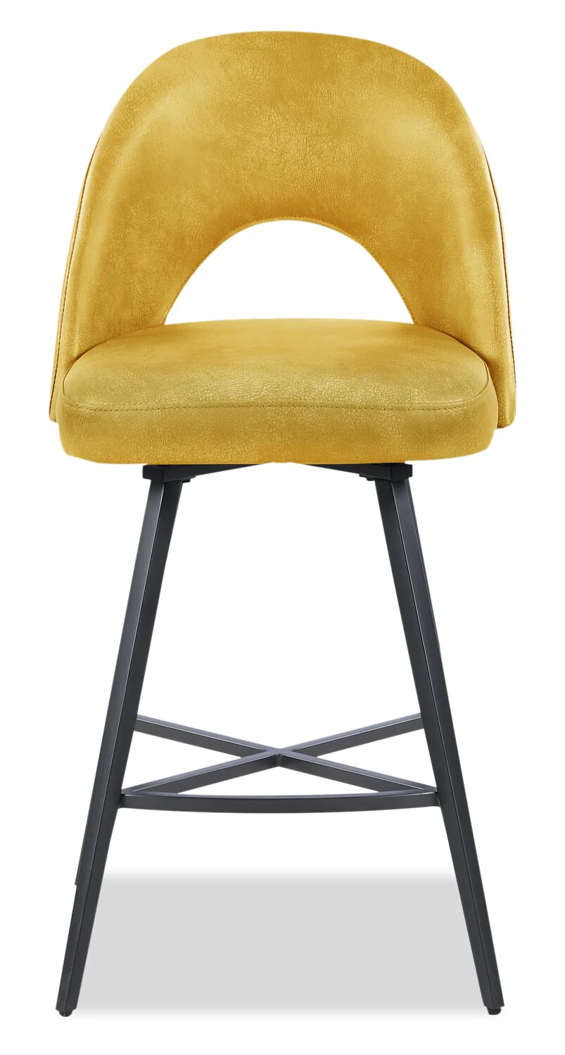 Tabernash Counter-Height Stool - Yellow - Image 2