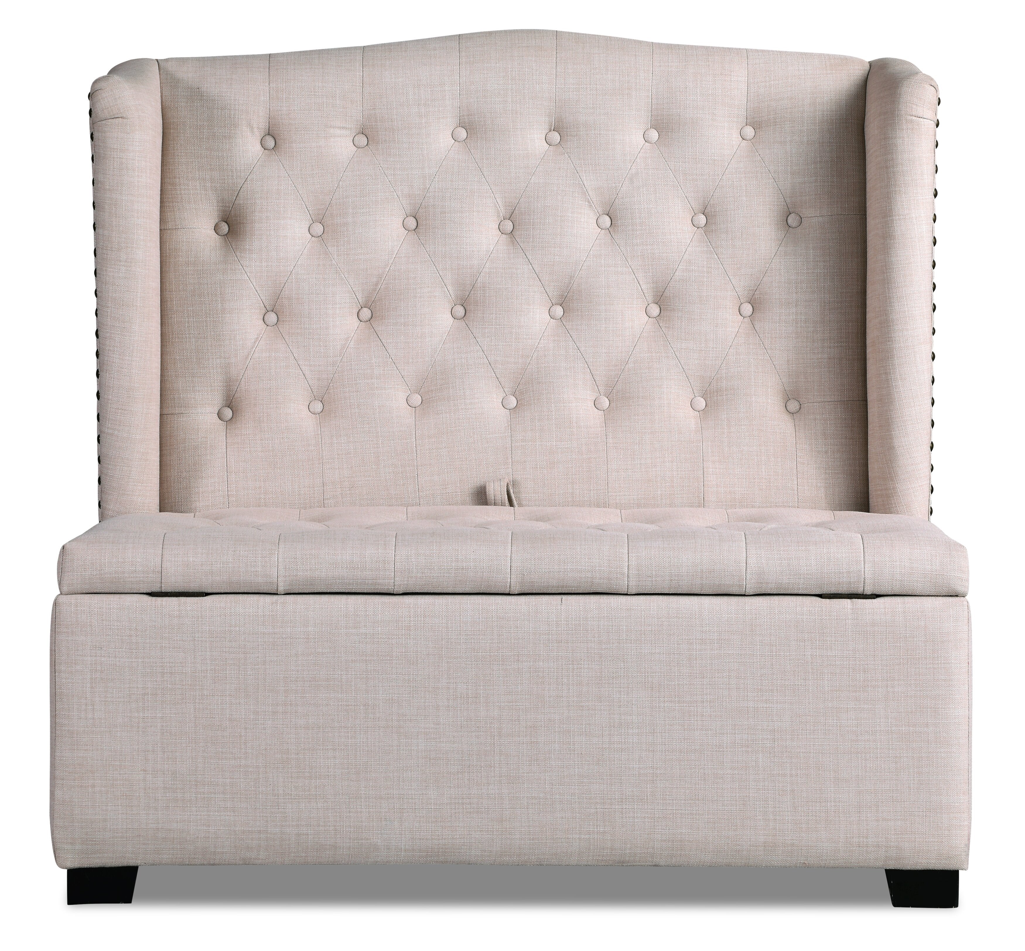 Tappen Storage Bench - White - Image 3