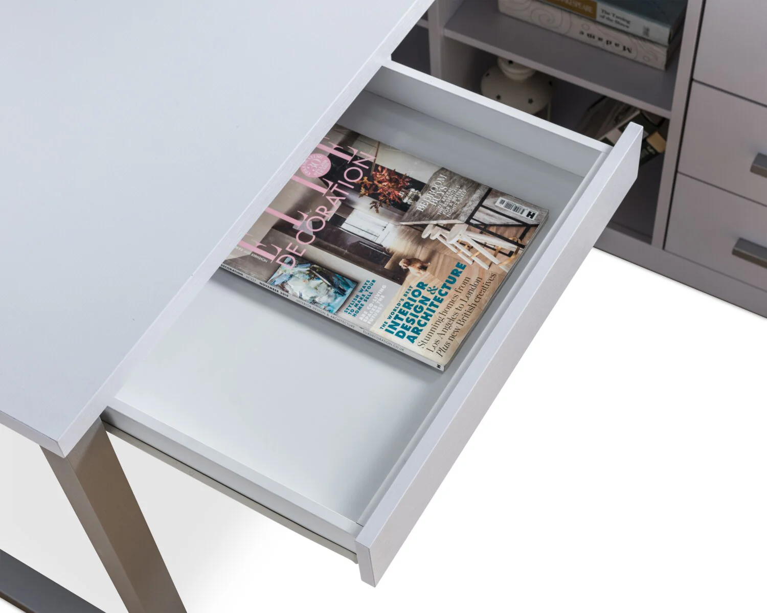 Tempest Reversible Corner Desk - White - Image 5