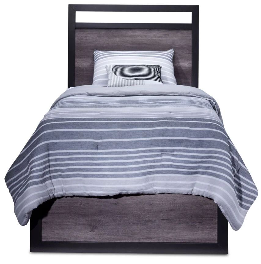 Terreno Twin Bed - Grey - Image 2