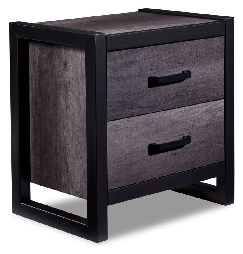 Terreno Night Table - Grey