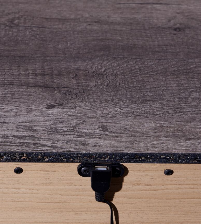 Terreno Night Table - Grey - Image 4
