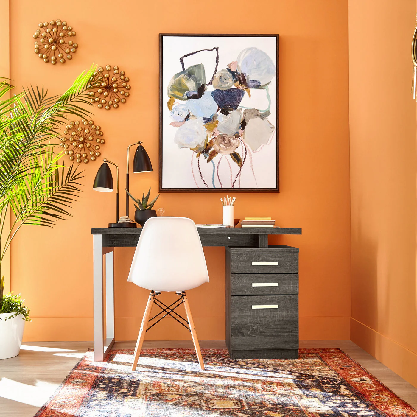 Tessie Reversible Desk - Grey - Image 5