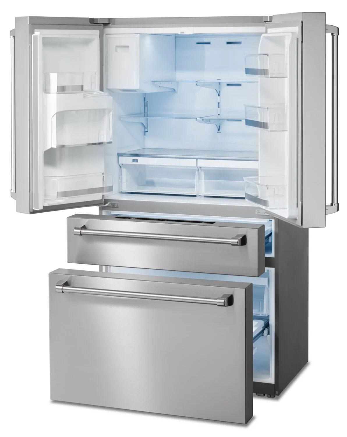 Thor Kitchen 22 Cu. Ft. Counter-Depth French-Door Refrigerator - TRF3601FD - Image 3