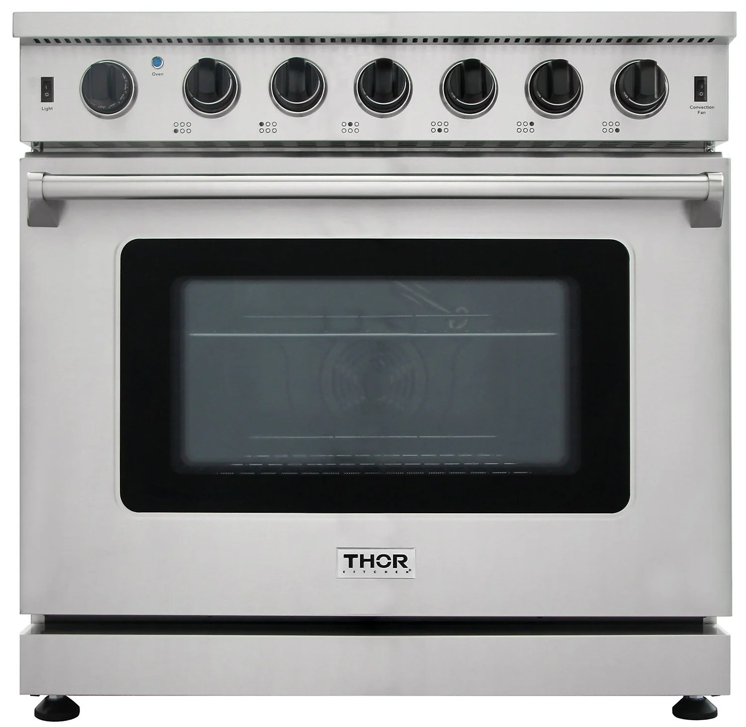Thor Kitchen 36" 6.0 Cu. Ft. Freestanding Gas Range - LRG3601U-SS