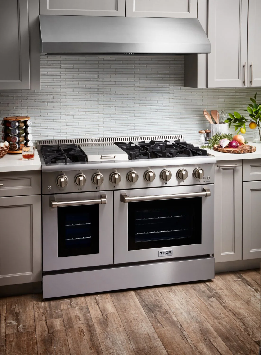Thor Kitchen 48" 1,200 CFM Wall-Mount Range Hood - TRH4806S-SS - Image 2
