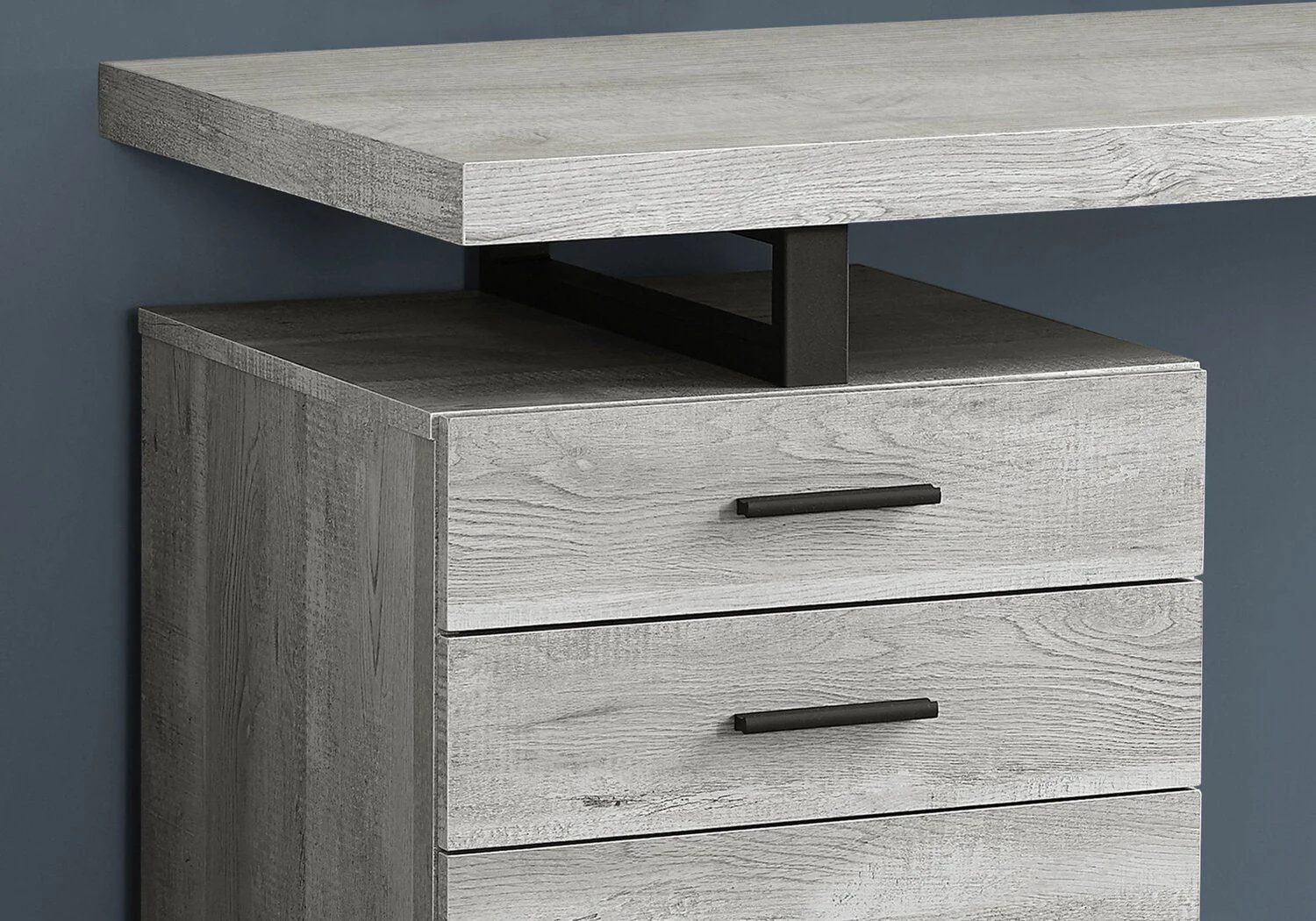 Tintern Reversible Desk - Grey - Image 2