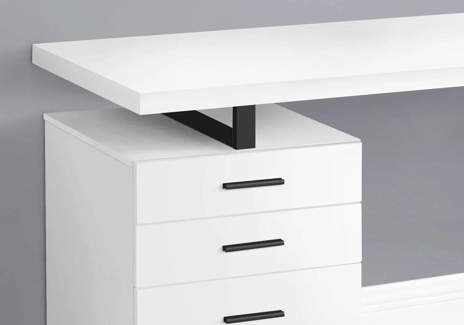 Tintern Reversible Desk - White - Image 2